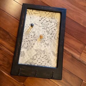 Crossword Puzzle Magnet Board Wall Hanging